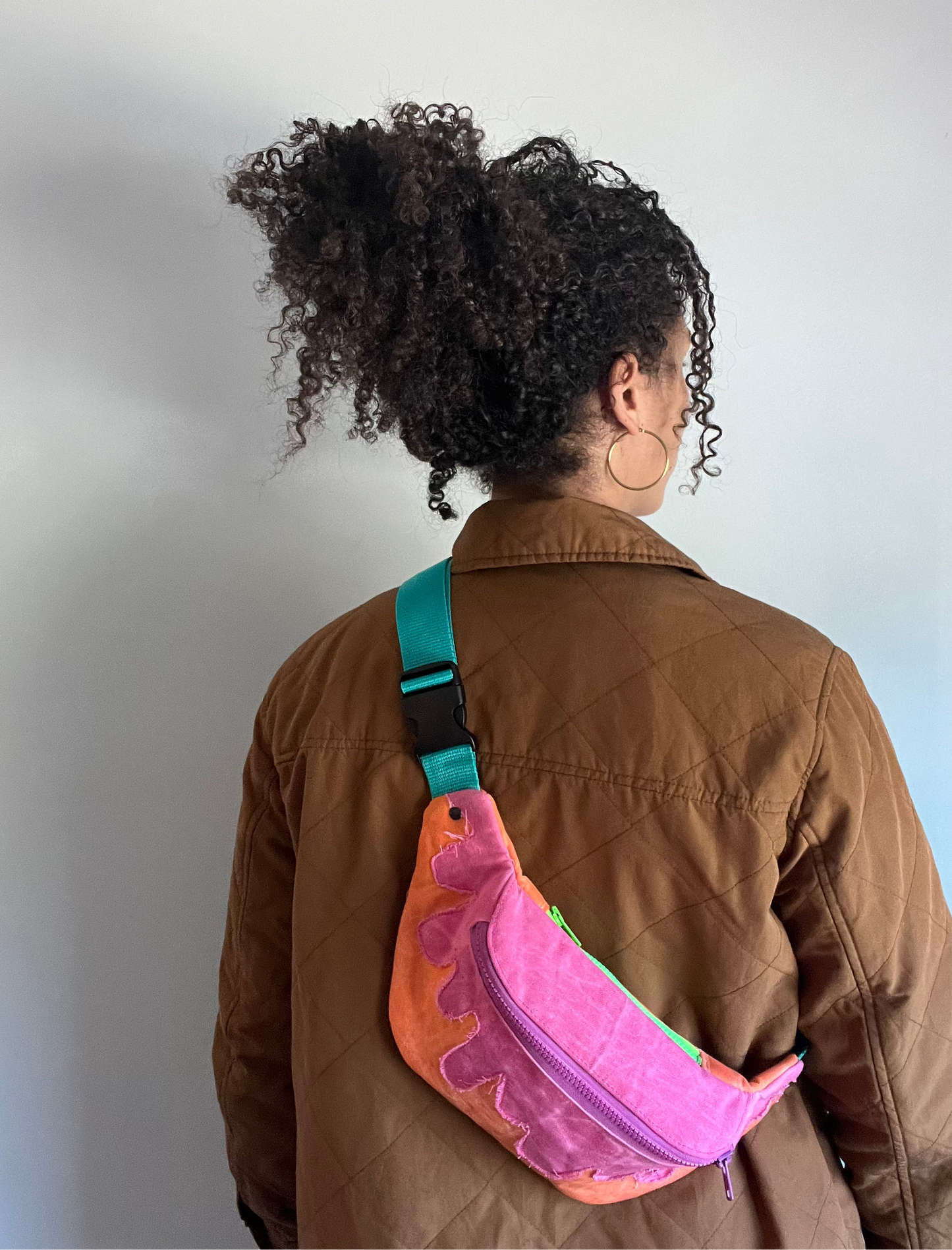 Orange Melt Fanny Pack