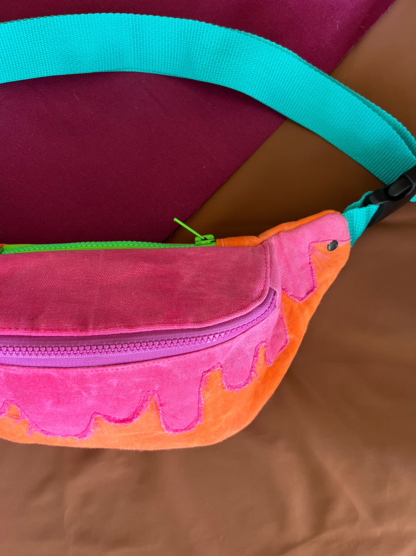 Orange Melt Fanny Pack